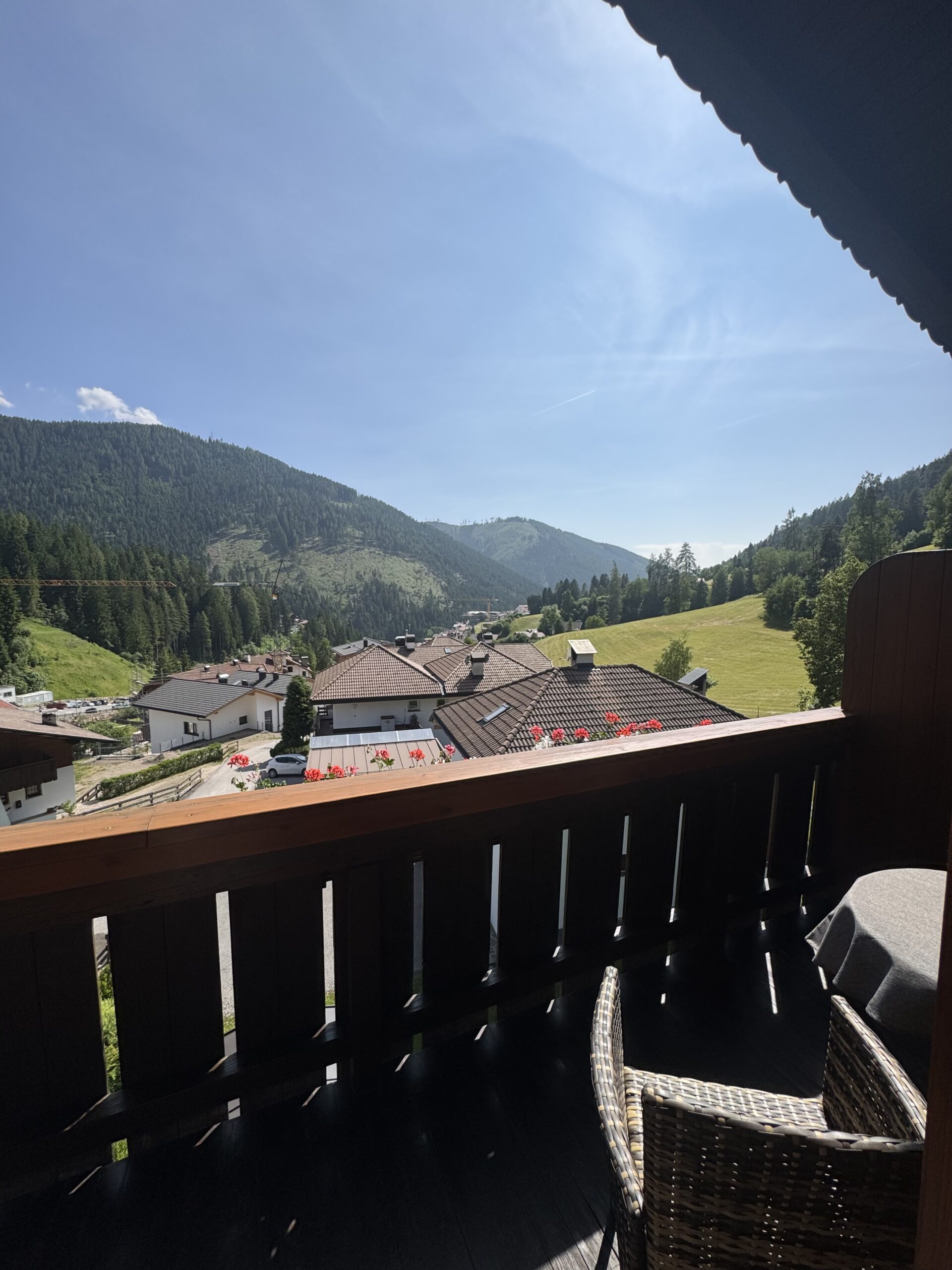 ロープウェイからの眺め