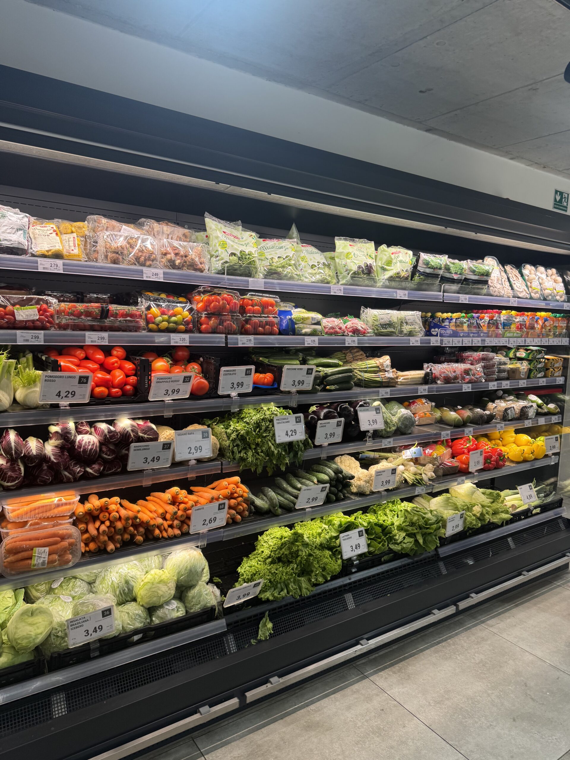 色とりどりの野菜と果物