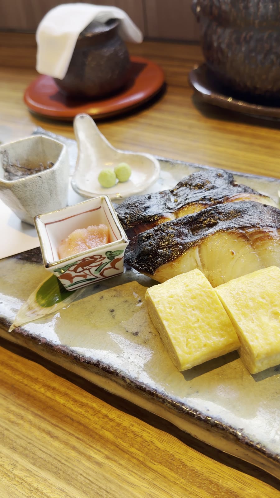 朝食の焼き魚