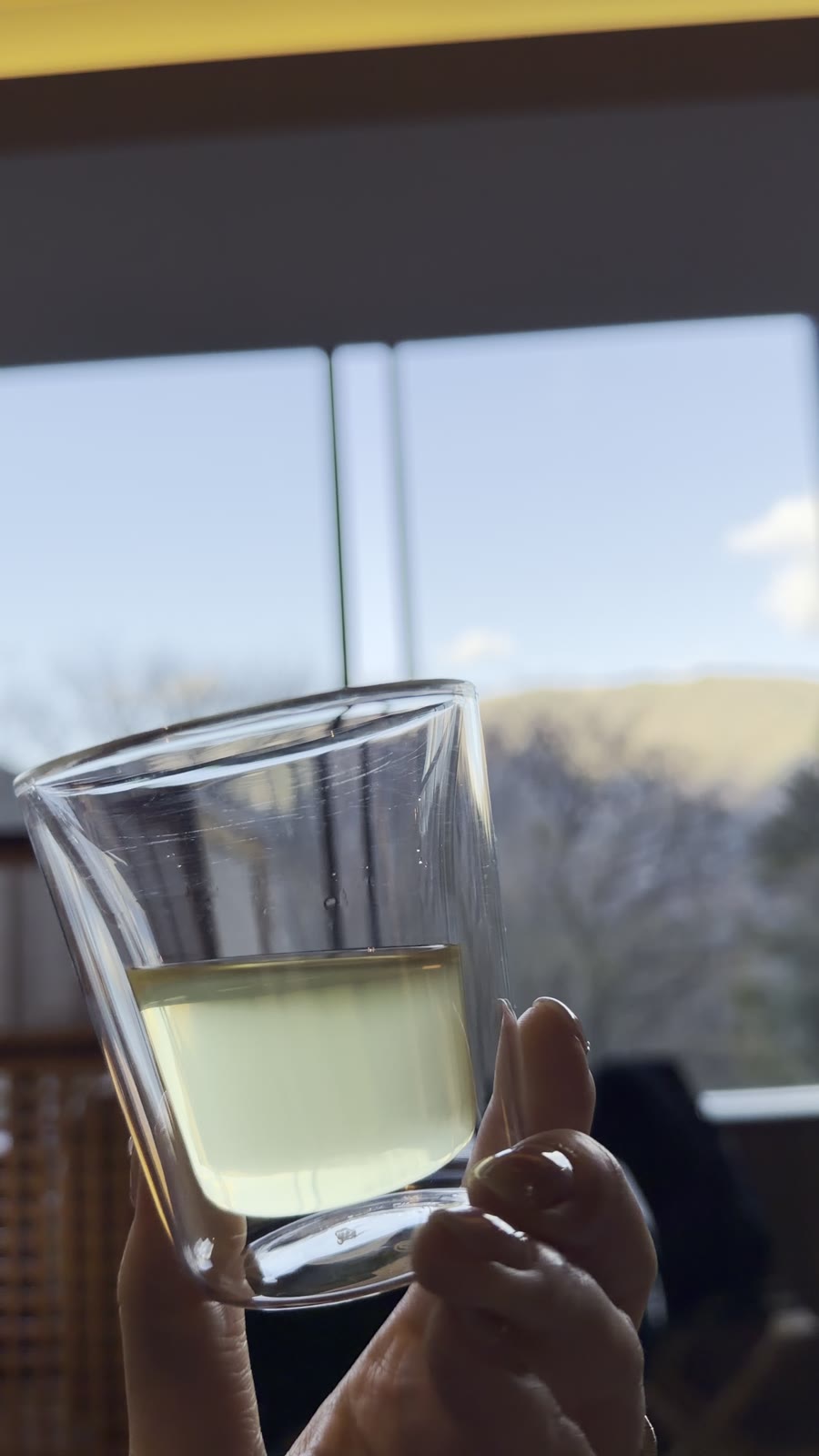ふふ箱根のウェルカムドリンク