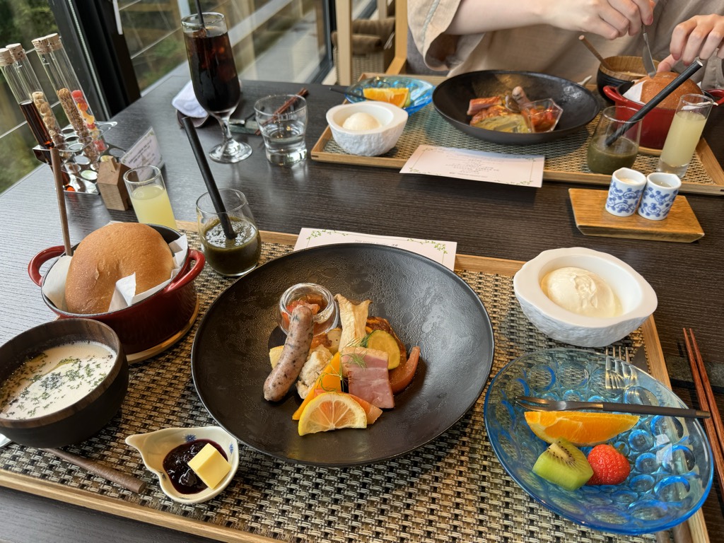 THE SHINRAの洋朝食