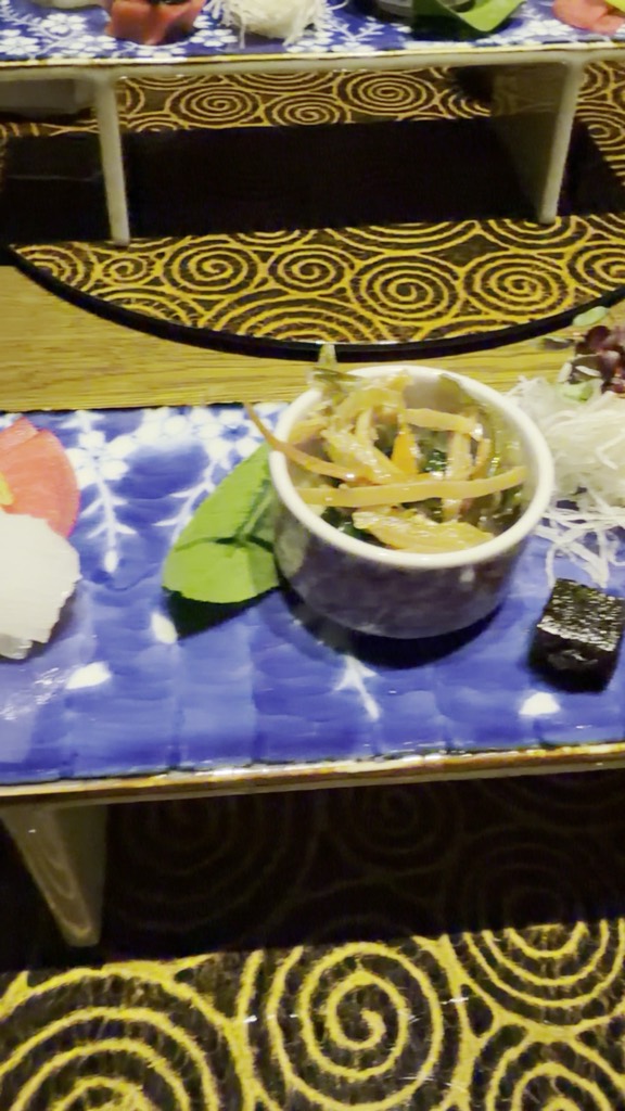 ふふ箱根の夕食のお造り